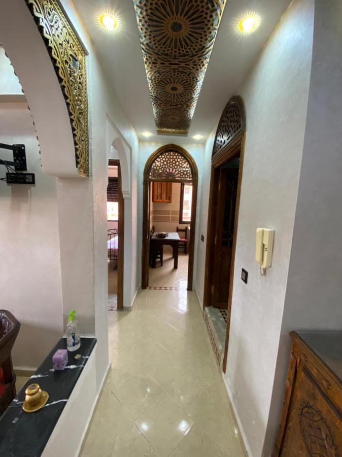 Charmant Logement Avec Parking Residenciel Sans Piscine Leilighet Marrakesh Eksteriør bilde