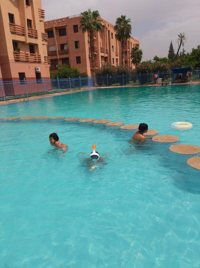 Charmant Logement Avec Parking Residenciel Sans Piscine Leilighet Marrakesh Eksteriør bilde