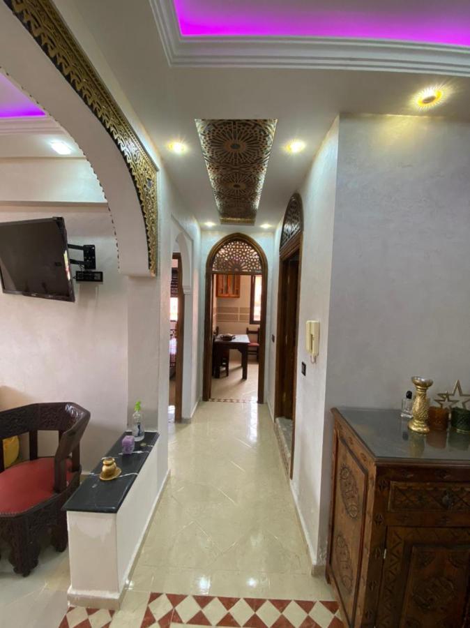 Charmant Logement Avec Parking Residenciel Sans Piscine Leilighet Marrakesh Eksteriør bilde