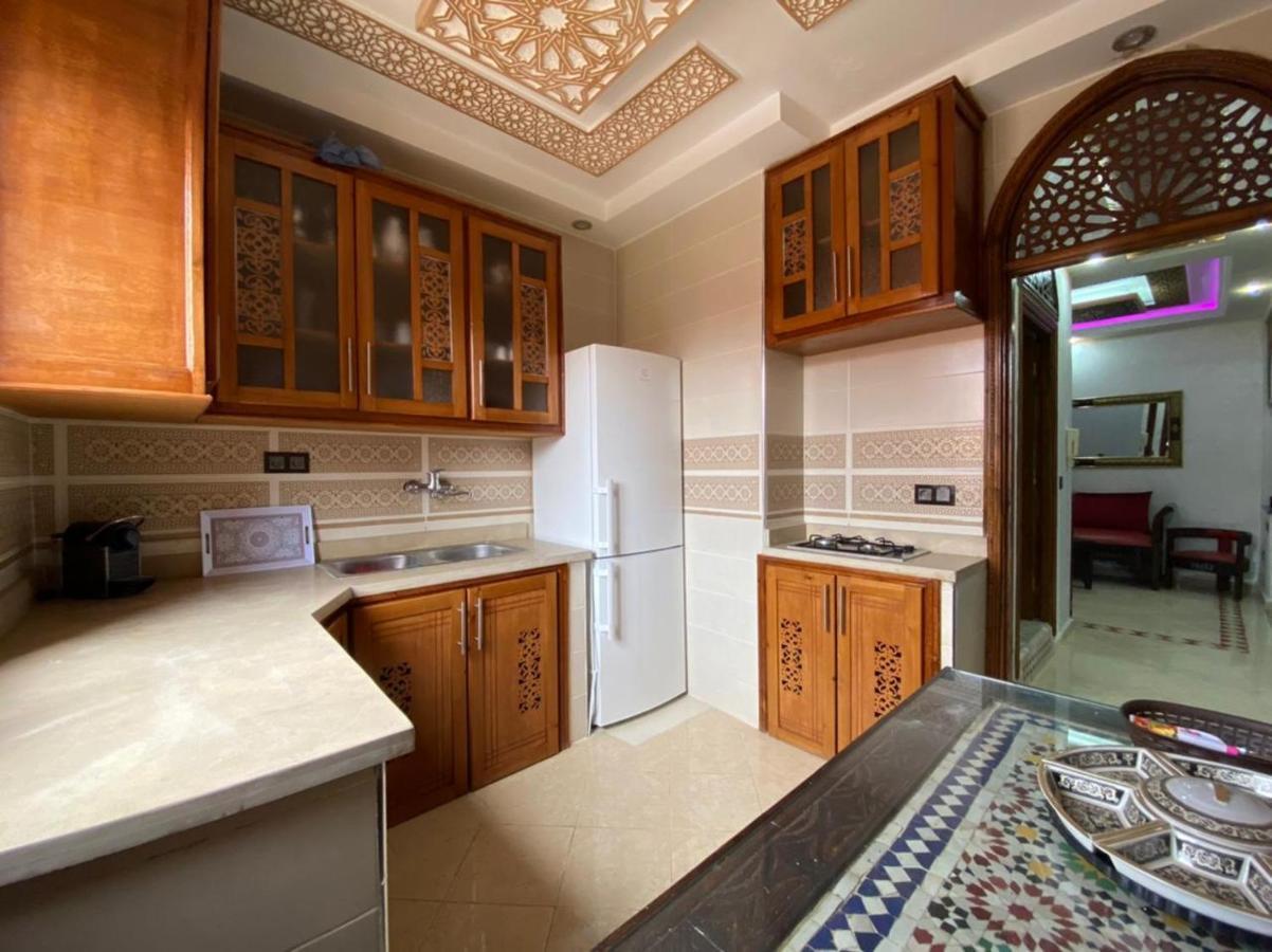 Charmant Logement Avec Parking Residenciel Sans Piscine Leilighet Marrakesh Eksteriør bilde